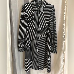 NWT KARL LAGERFELD Paris striped dress